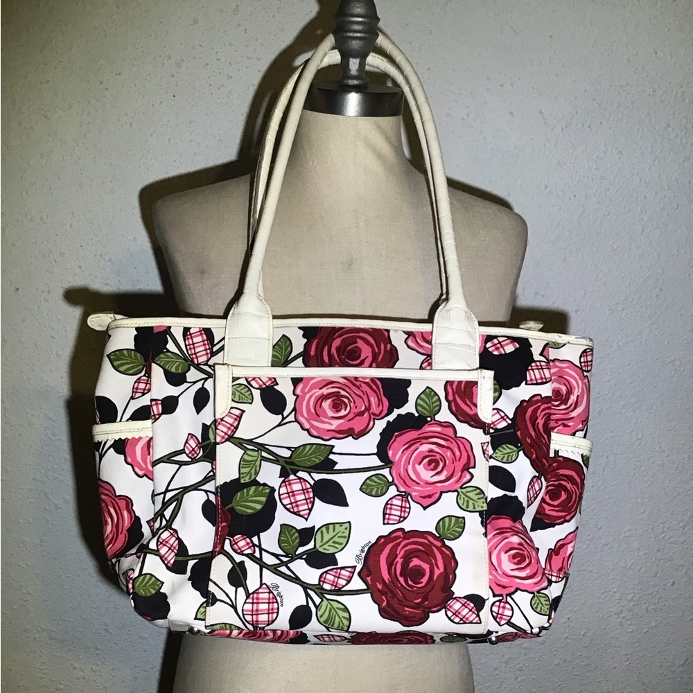 Brighton nylon floral shoulder bag